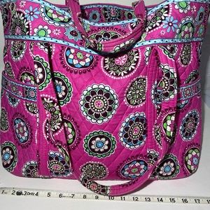 Vera Bradley Large Tote *Cupcakes Pink* Retired